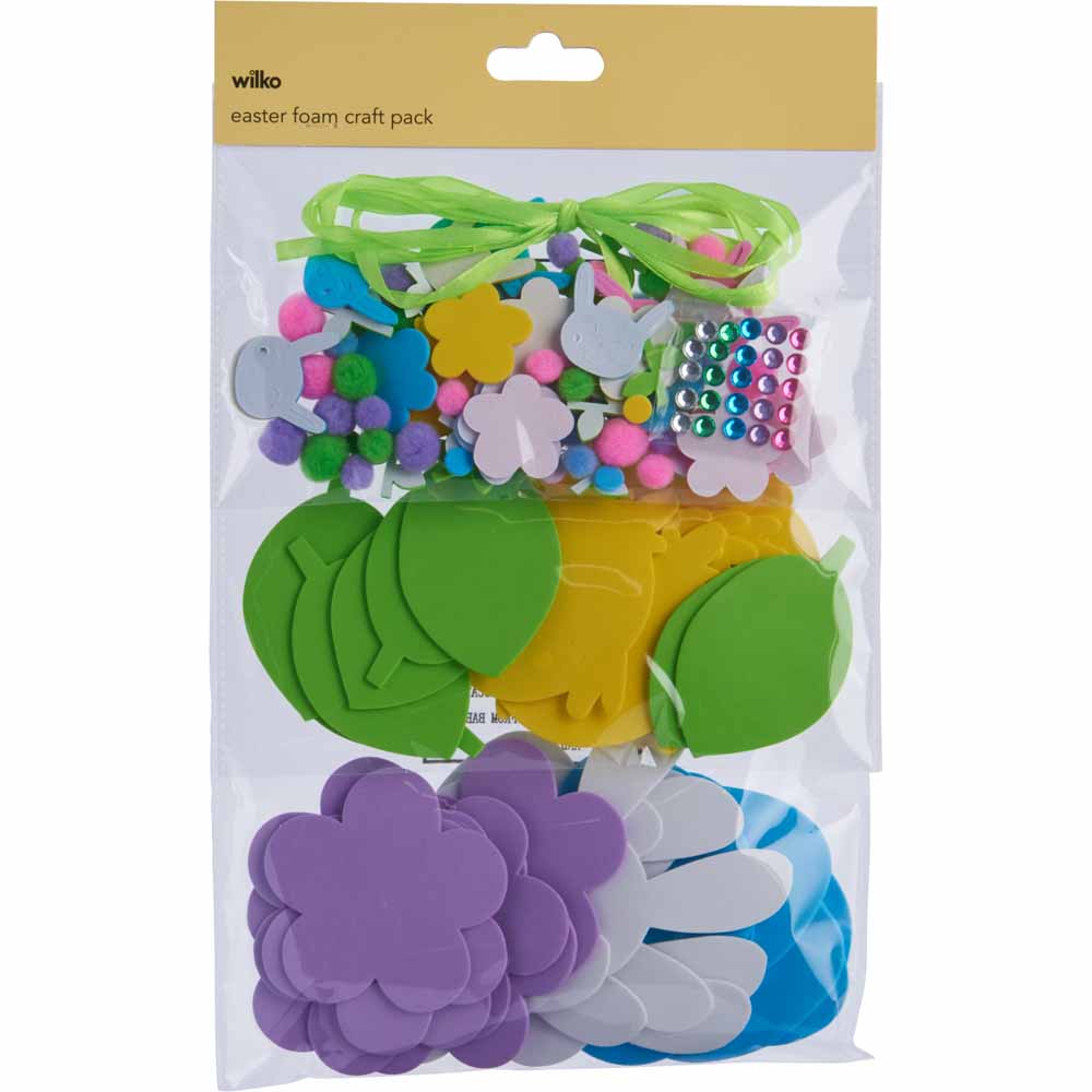 Wilko Easter Foam Craft Pack Wilko