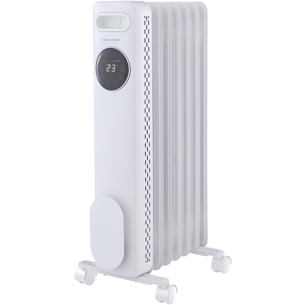 Morphy Richards White Digital Oil Filled Radiator 1500W | Wilko