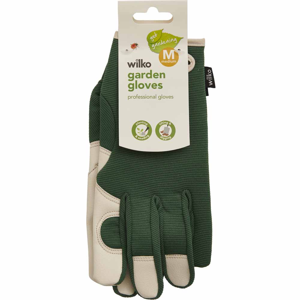 Wilko Medium Professional Garden Gloves Wilko