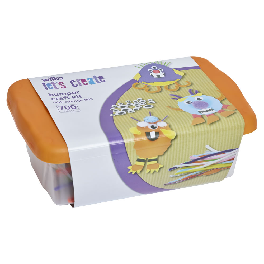 Wilko Bumper Craft Kit 700 pieces Wilko