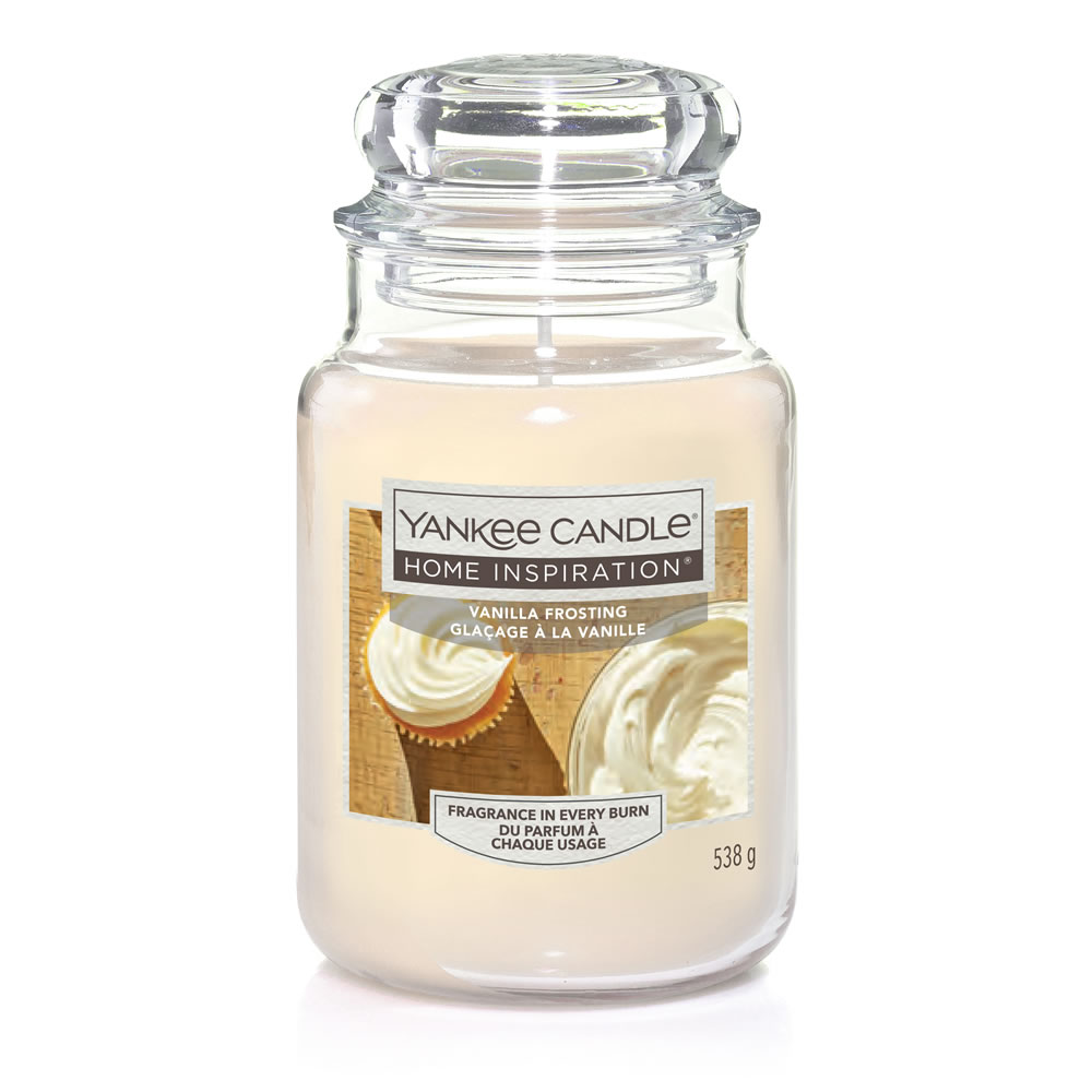 Yankee Candle Vanilla Frosting Large Jar Wilko