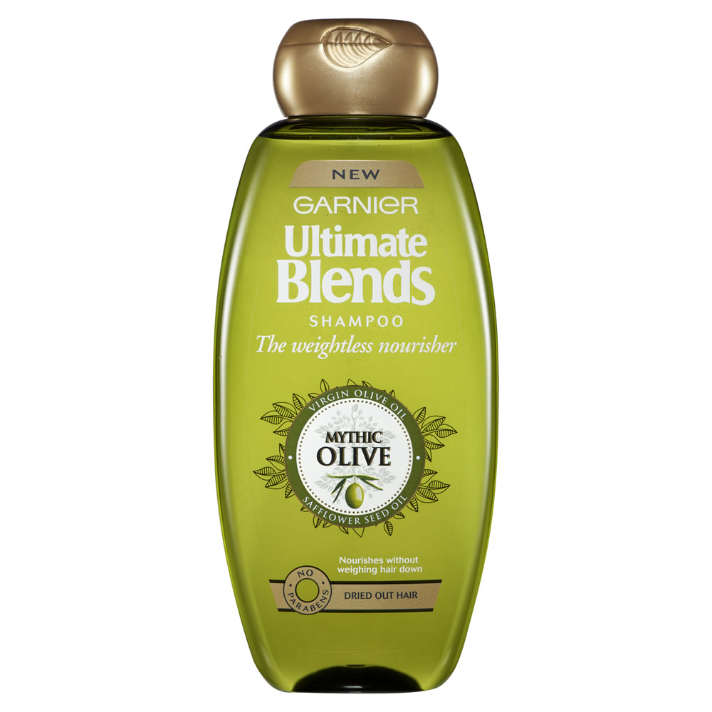 Garnier Ultimate Blends Olive Oil Shampoo for Dry Hair 360ml Wilko