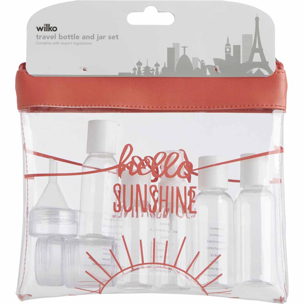 Wilko Luggage Bottles 12 pack Wilko