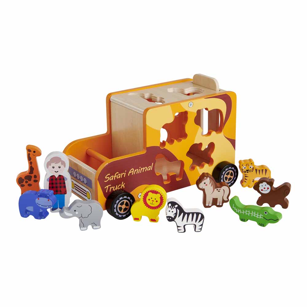 Wilko Little Steps Shape Sorter Safari Wilko