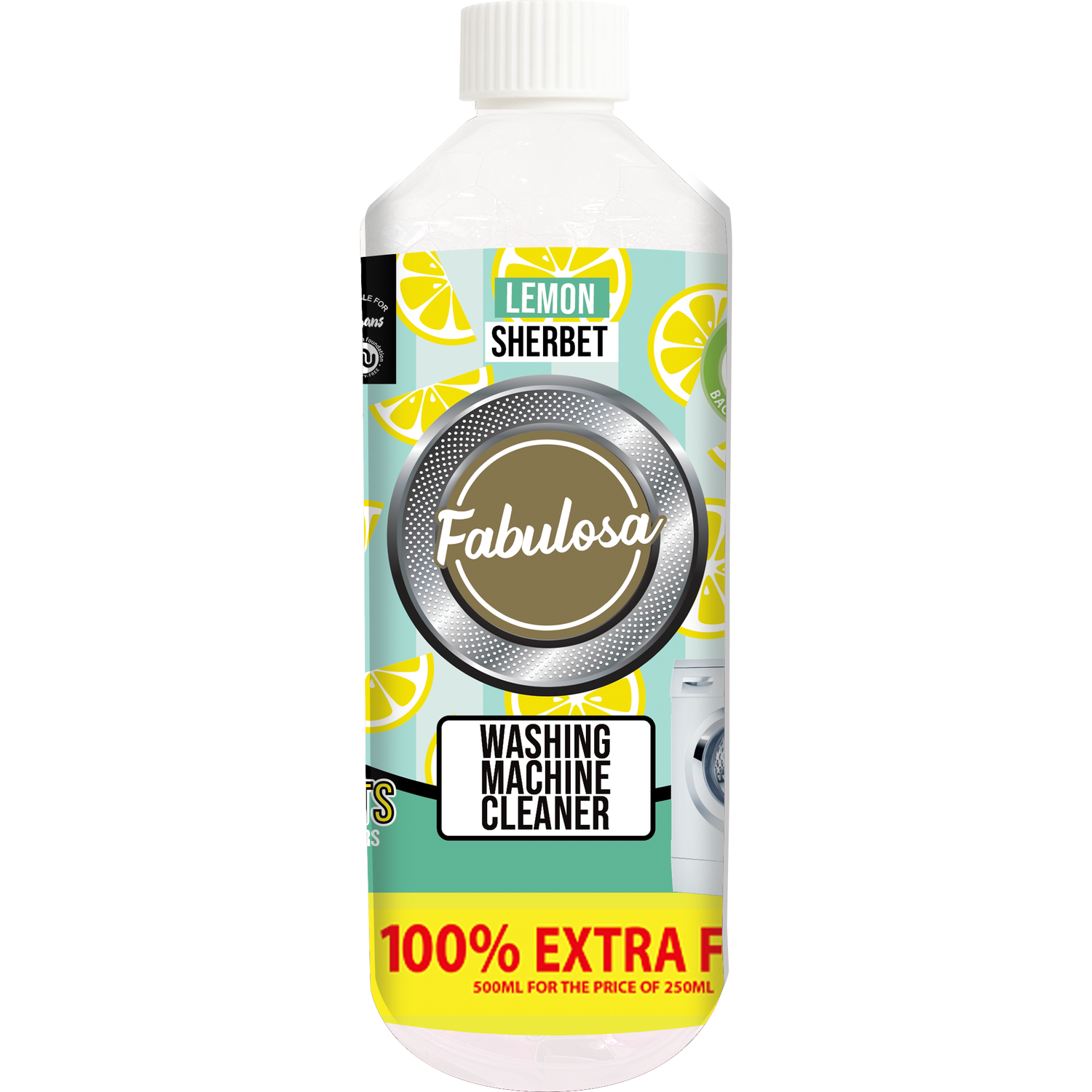 Fabulosa Washing Machine Cleaner Lemon Sherbet Wilko