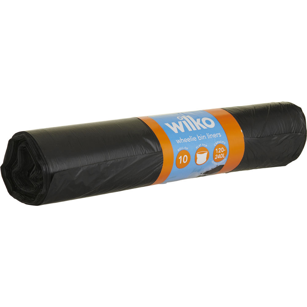 Wilko Wheelie Bin Liners 10 pack Wilko
