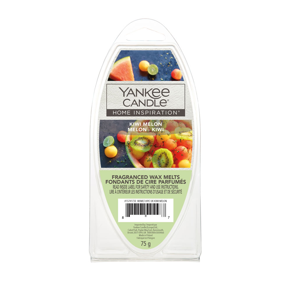 Yankee Candle Wax Melts Kiwi Melon 6pk Wilko