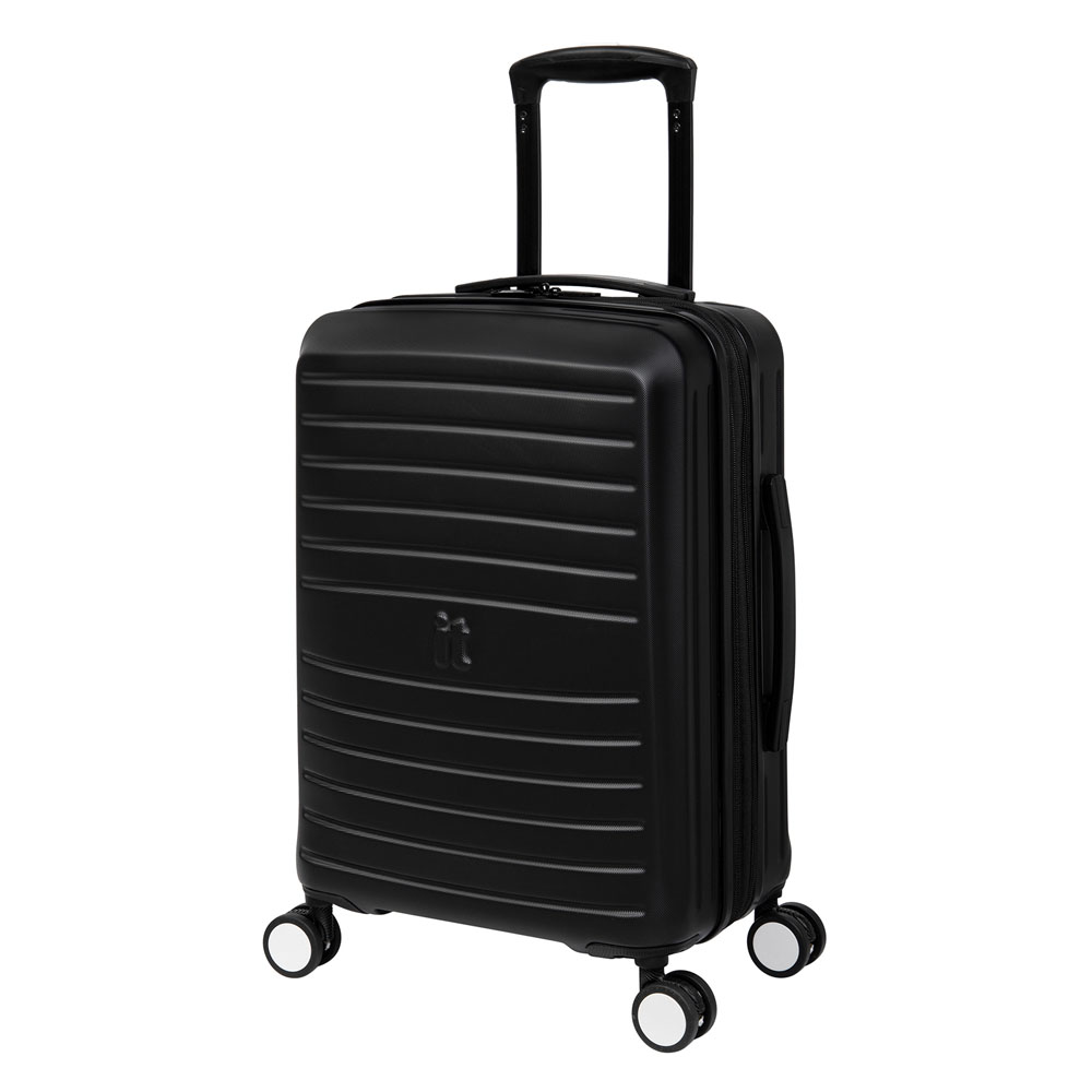 it luggage Gravitate Black 8 Wheel 54cm Hard Case Wilko