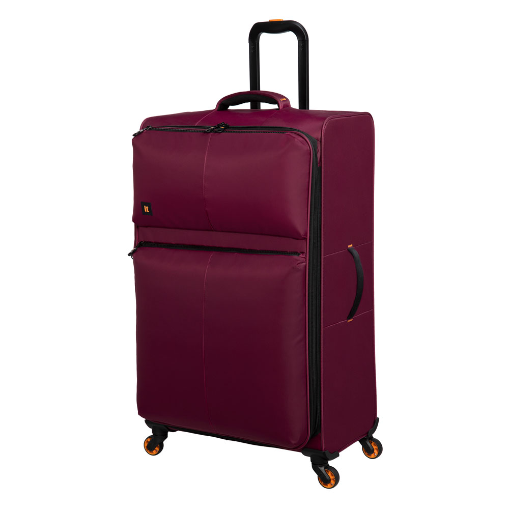 it luggage Lykke Red 4 Wheel 82cm Soft Case Wilko