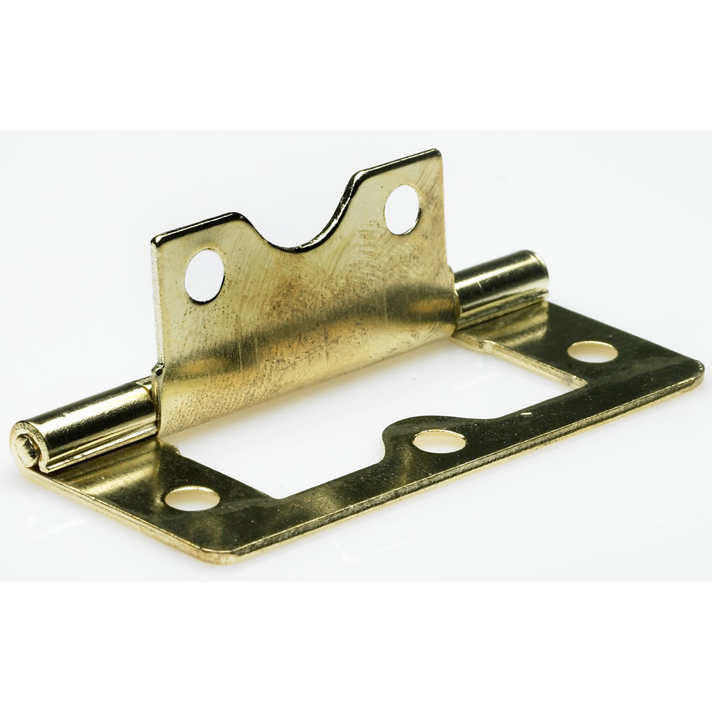 Wilko 60mm Ebony Flush Hinge Wilko