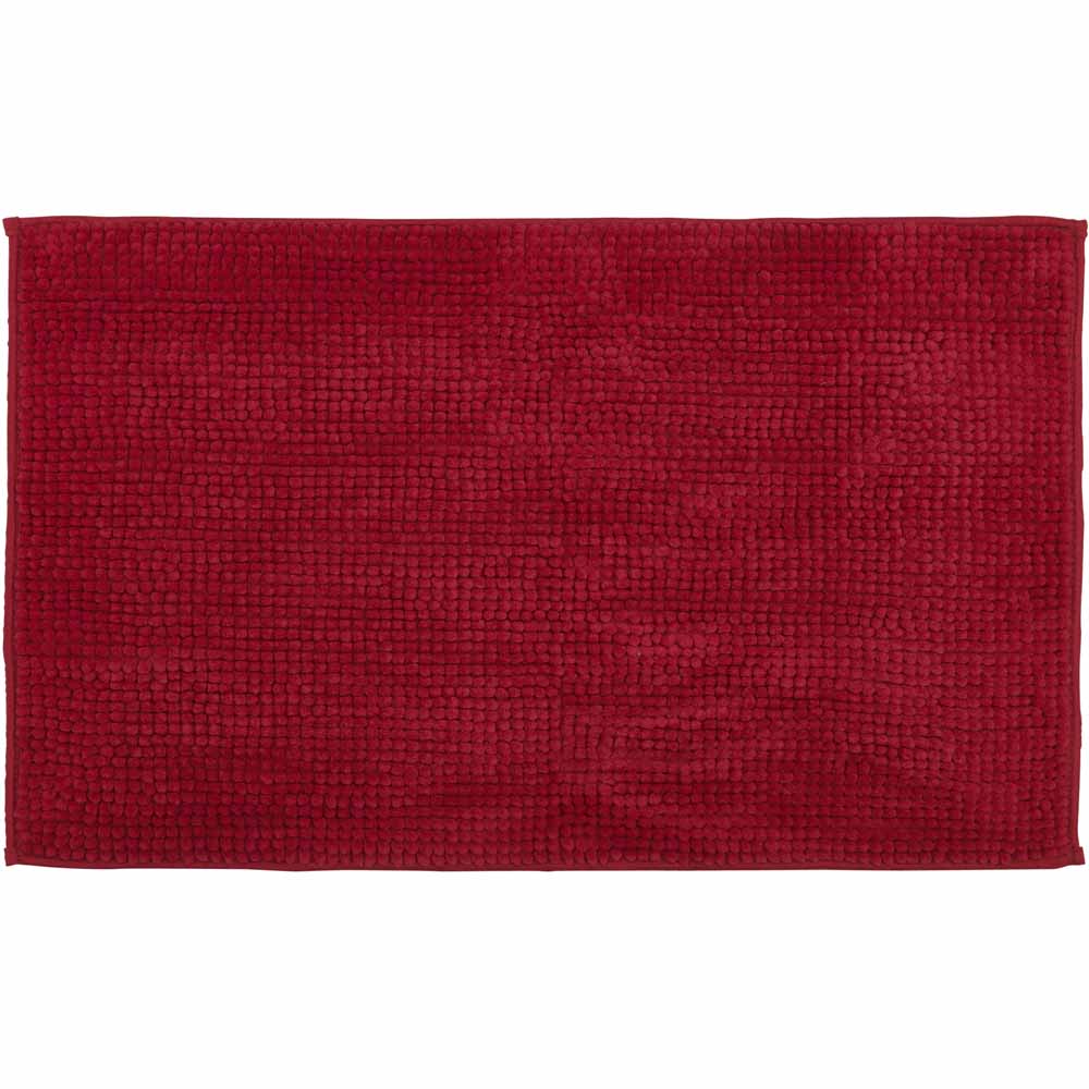 Wilko Persian Red Mirco Bath Mat 50 x 80cm Wilko