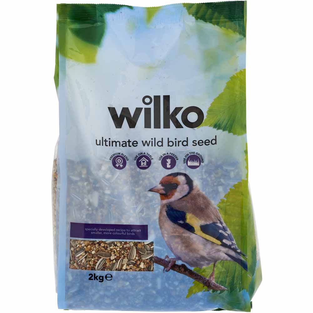 Wilko Ultimate Blend Wild Bird Seed 2kg Wilko
