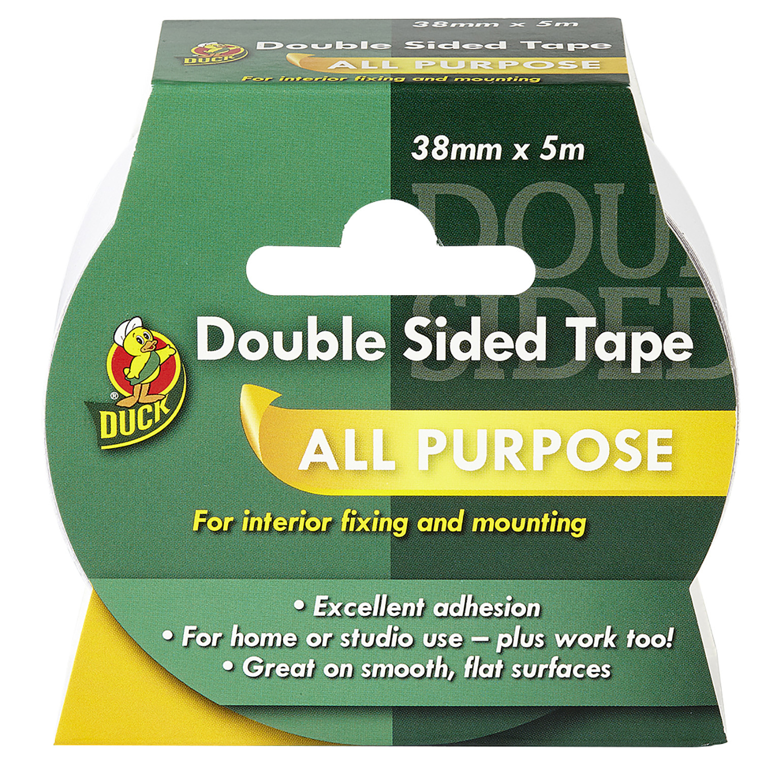Duck 38mm x 5m Double Sided Tape Wilko
