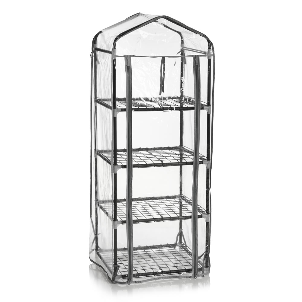 Wilko 4Tier Greenhouse Cover Replacement for 310578 H164cm x W90cm x