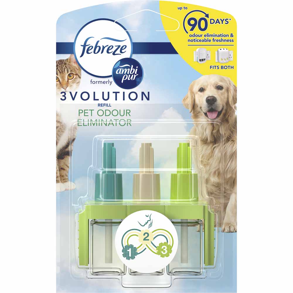 Febreze 3Volution Refill Pet Odour Eliminator Wilko