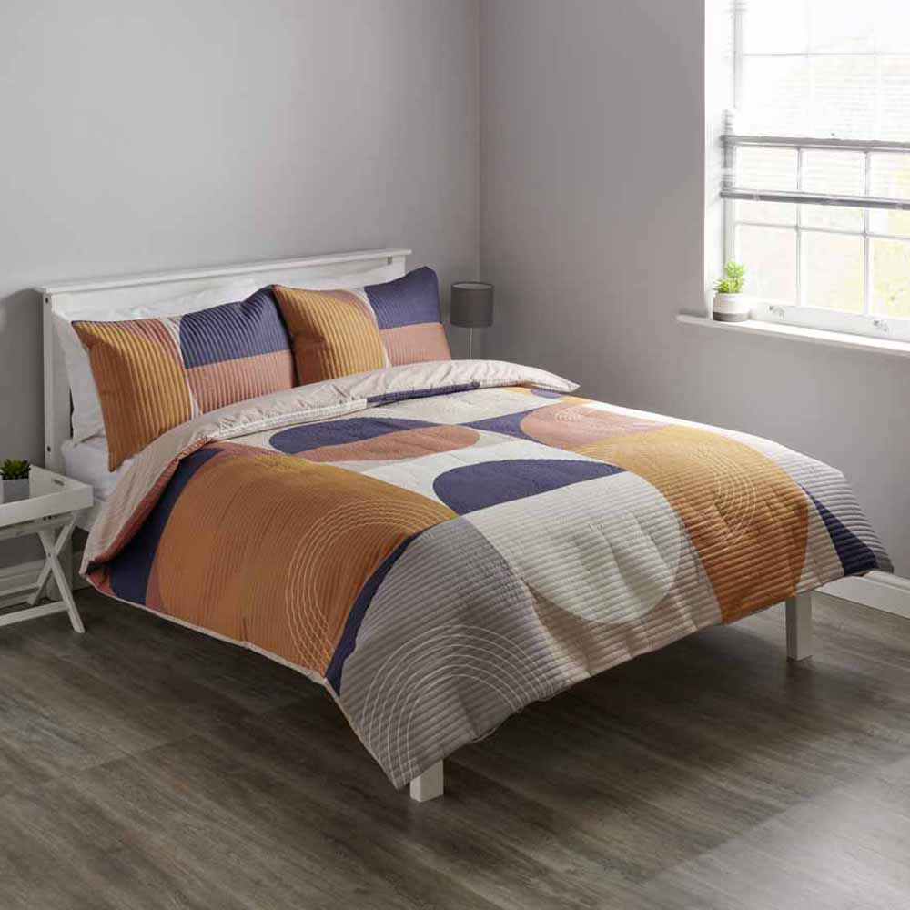 Wilko Double Opulent Placement Reversible Easycare Duvet Cover Set Wilko