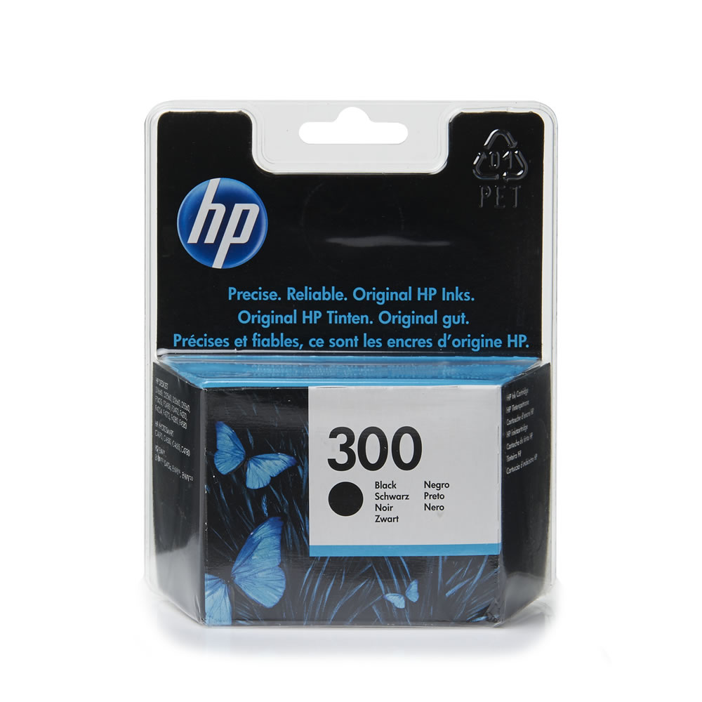 HP 300 Black Ink Cartridge Wilko