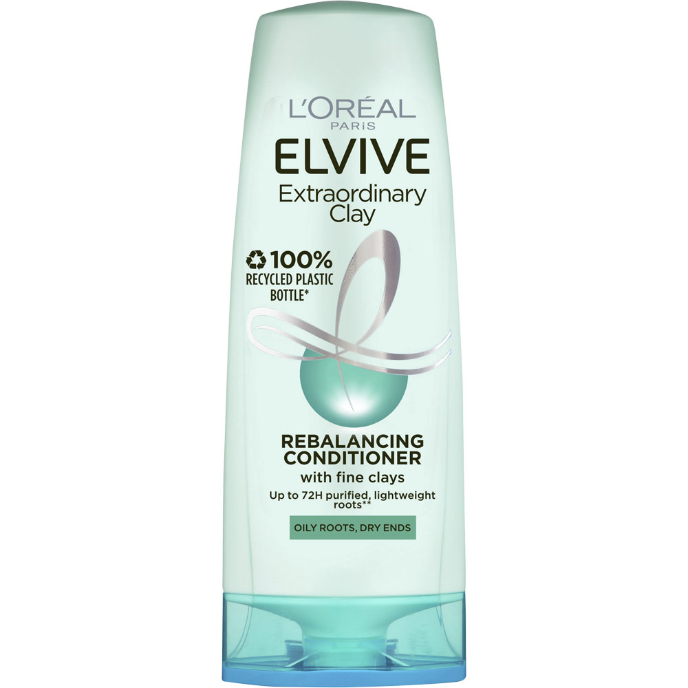L'Oreal Paris Elvive Extraordinary Clay Rebalancing Conditioner 400ml Wilko
