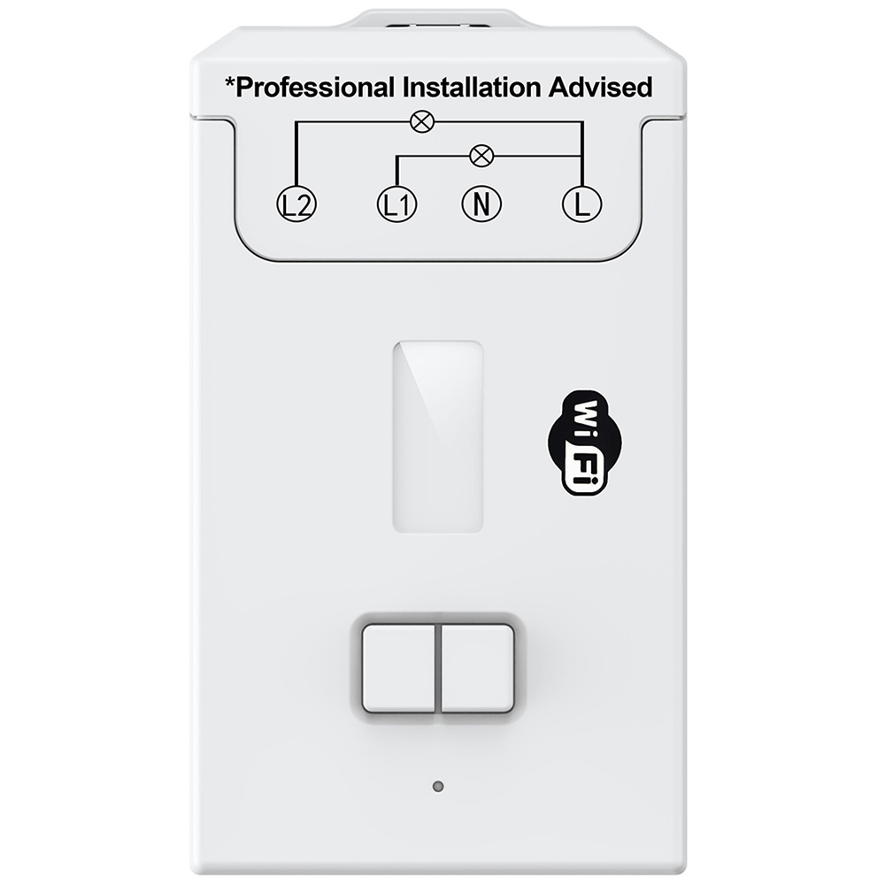 ENER-J 2 Way Non Dimmable Wireless Wi-Fi Receiver | Wilko