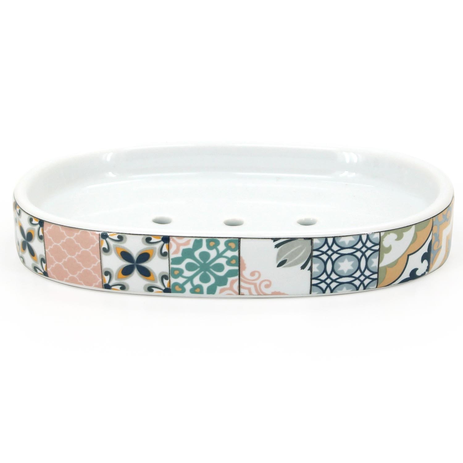 Pastel Mosaic Soap Dish Wilko