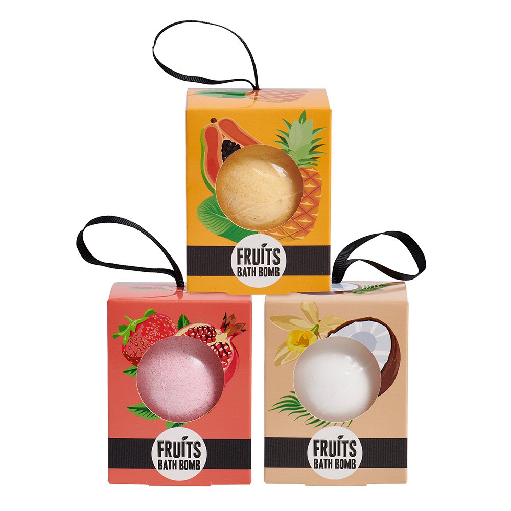 Wilko Fruits Bath Bomb 170g Wilko