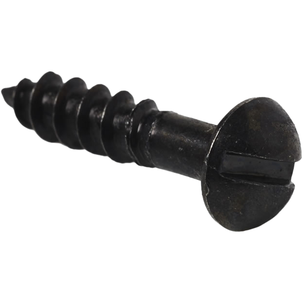 Wilko 4 x 20mm Round Head Slotted Wood Screws 15 Pack Wilko