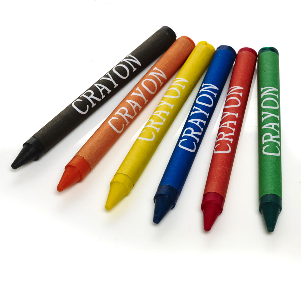 Wilko Crayons 6pk Wilko