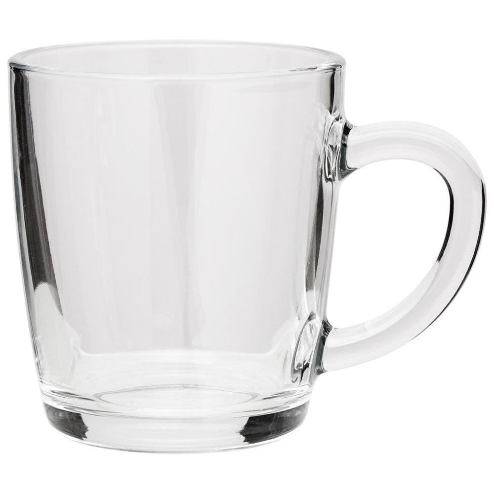 Wilko Clear Glass Tea Mug Wilko