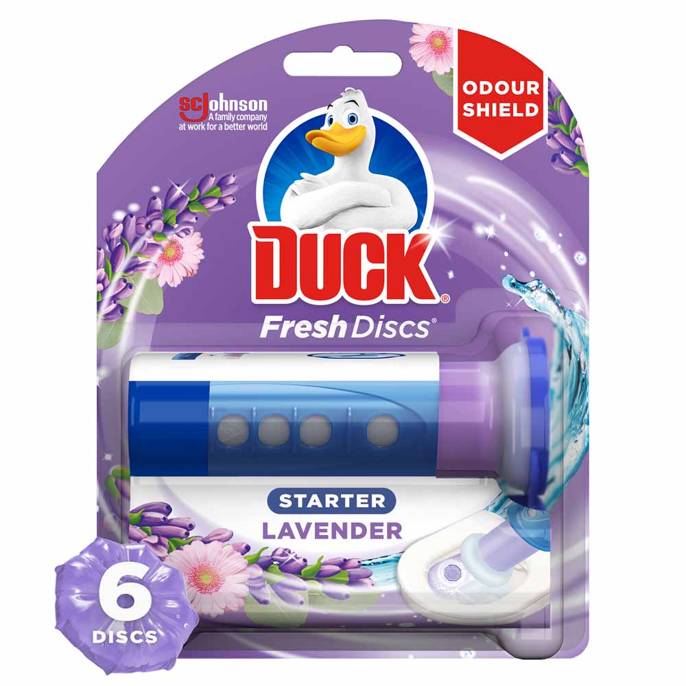 Toilet Duck Lavender Fresh Disc 26ml Wilko