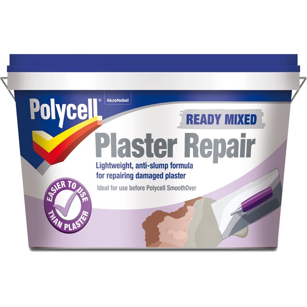 Polycell 2.5L Ready Mixed Plaster Repair Wilko