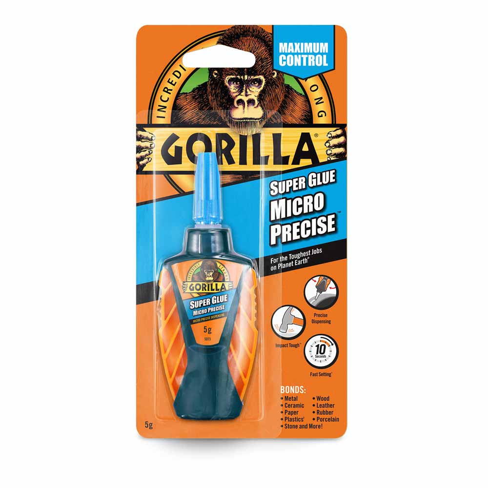 Gorilla Super Glue Micro Precise 5g Wilko
