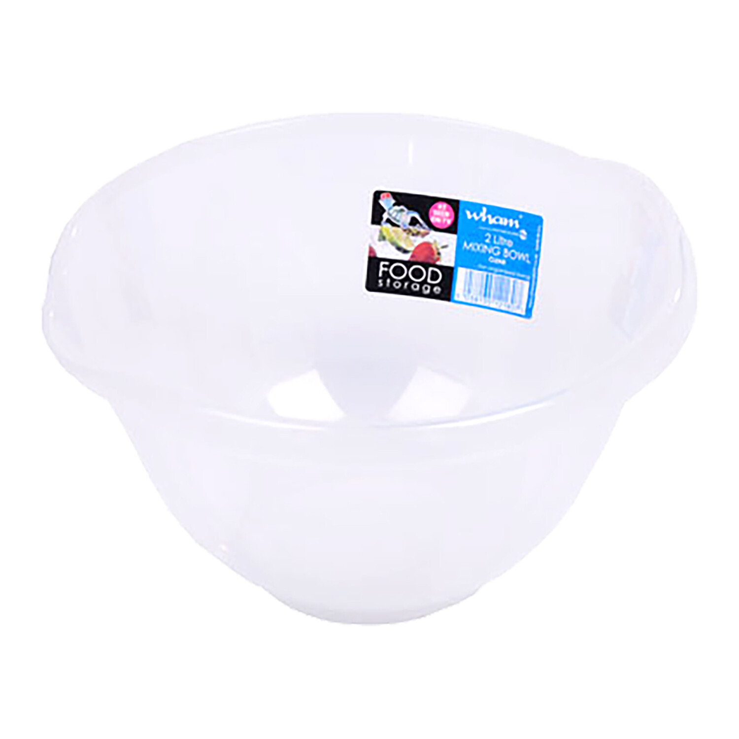 Wham 4L Clear Mixing Bowl Wilko