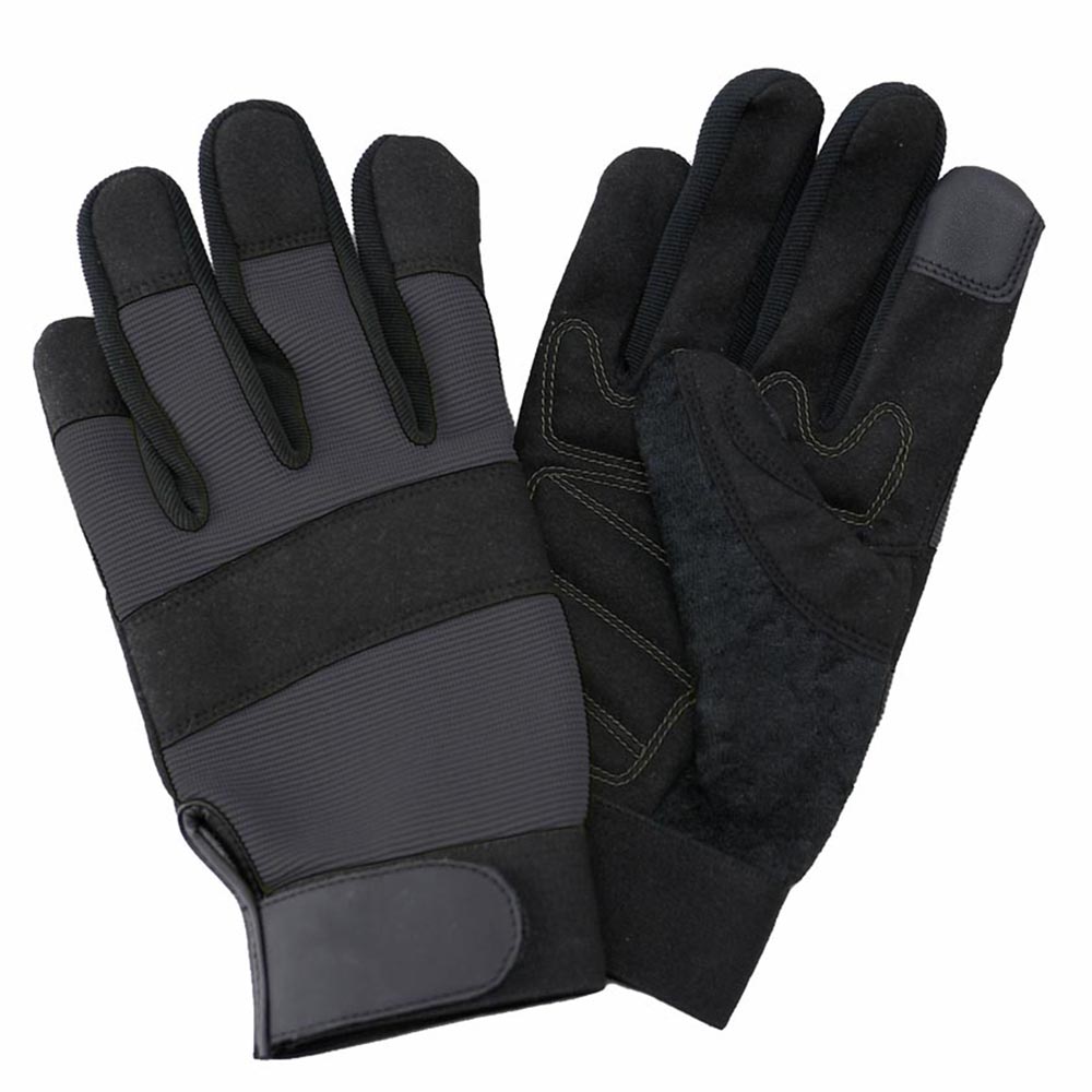 Kent and Stowe Grey Flex Protect Gloves Medium Wilko