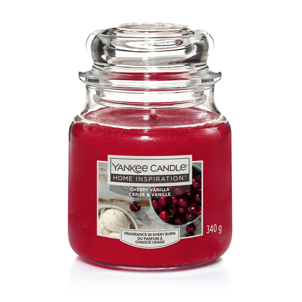 Yankee Candle Cherry Vanilla Medium Jar Wilko