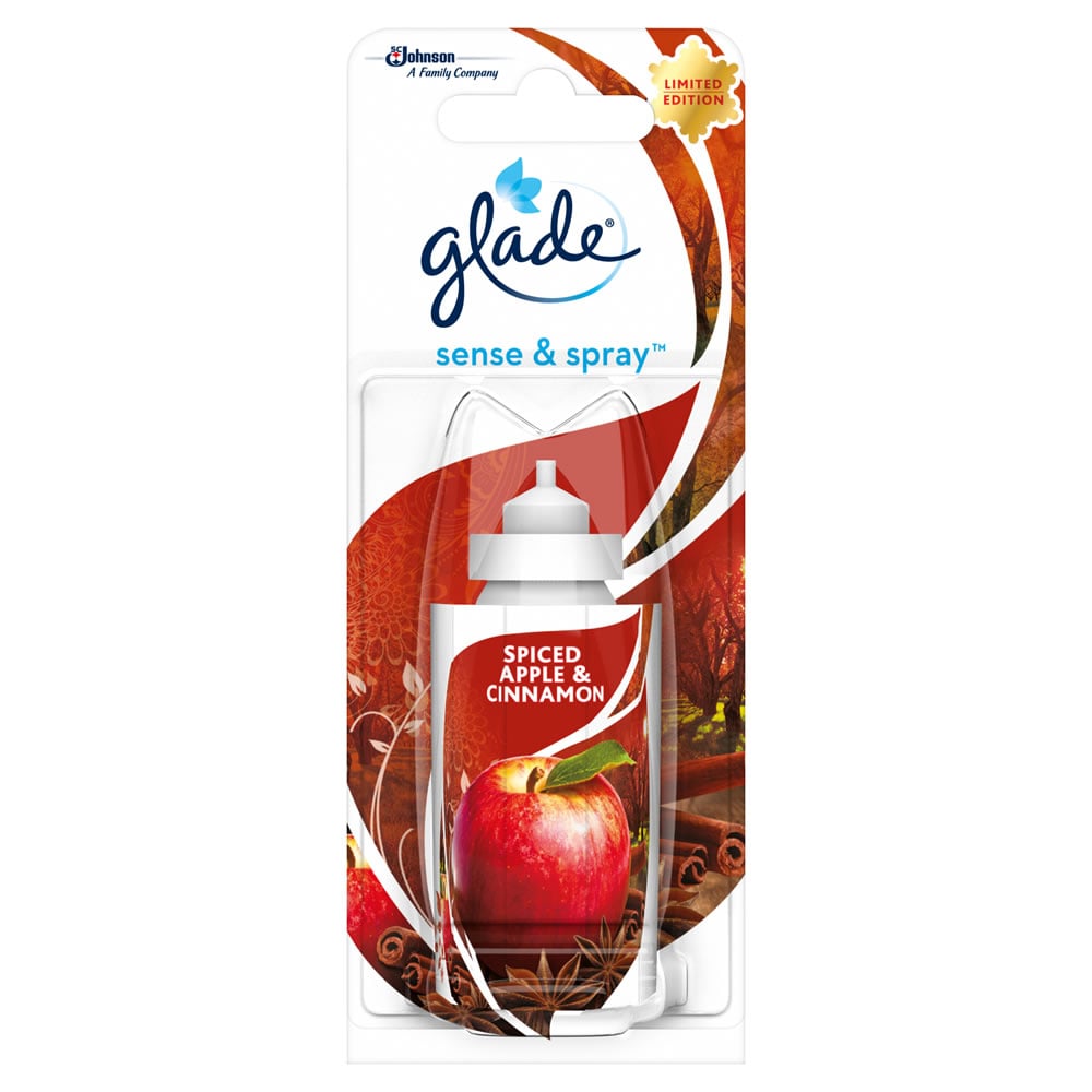 Glade Sense and Spray Spiced Apple and Cinnamon Automatic Air Freshener