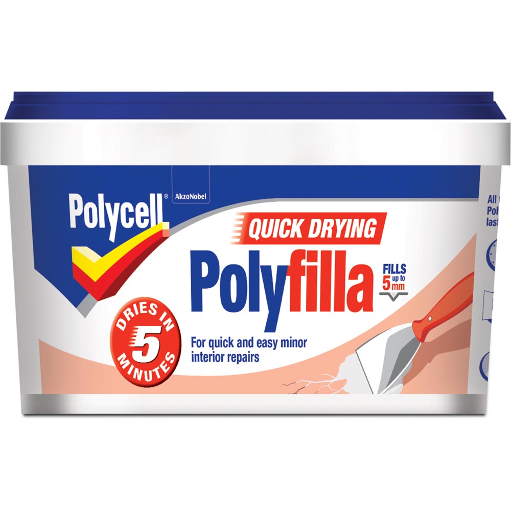 Polycell Quick Drying Polyfilla 500g Wilko