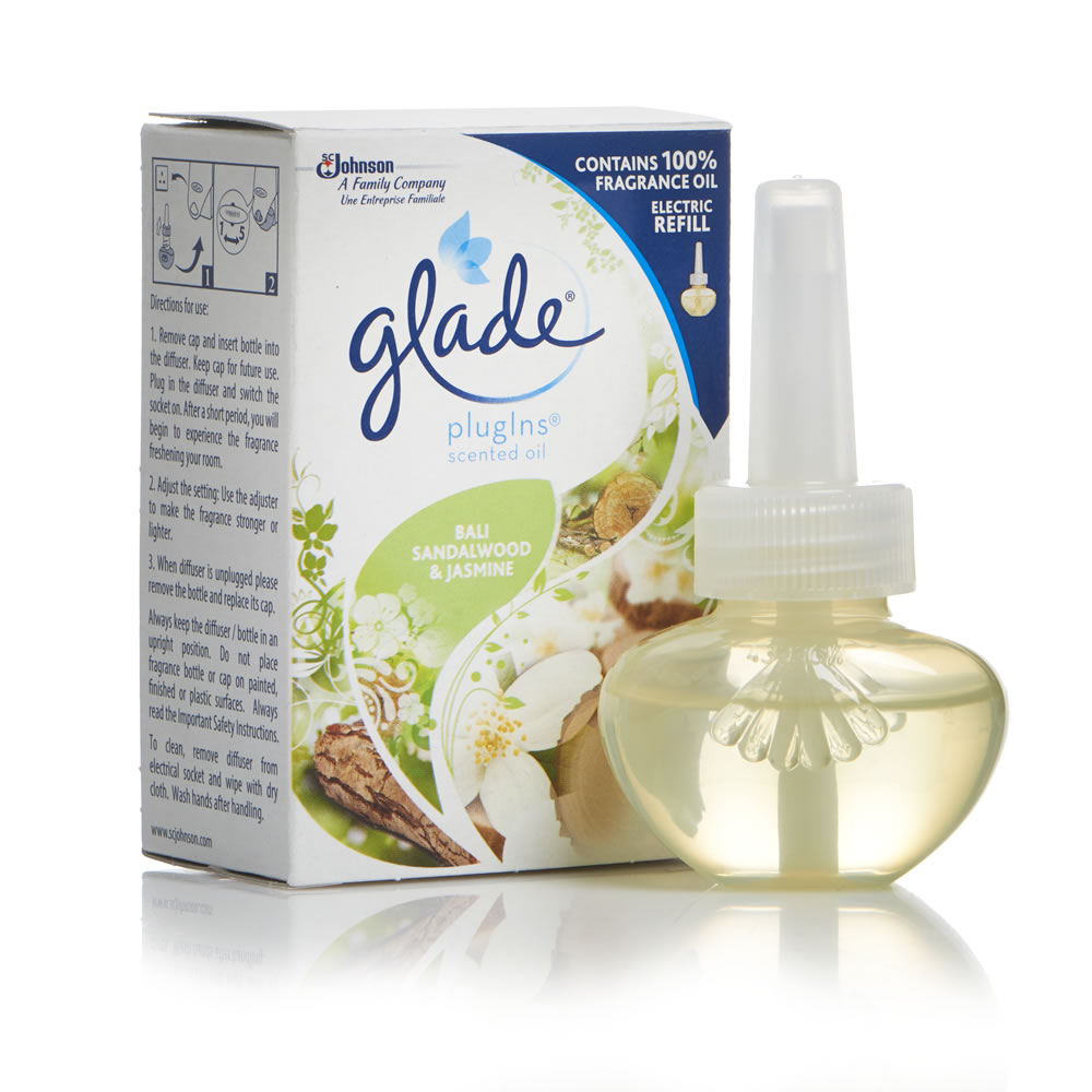 Glade Plug In Refill Bail Sandalwood and Jasmine Wilko