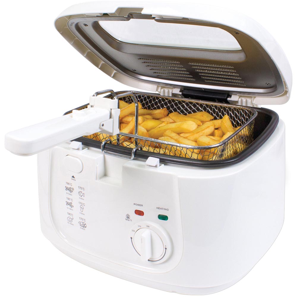 Quest White 2.5L Deep Fryer Wilko