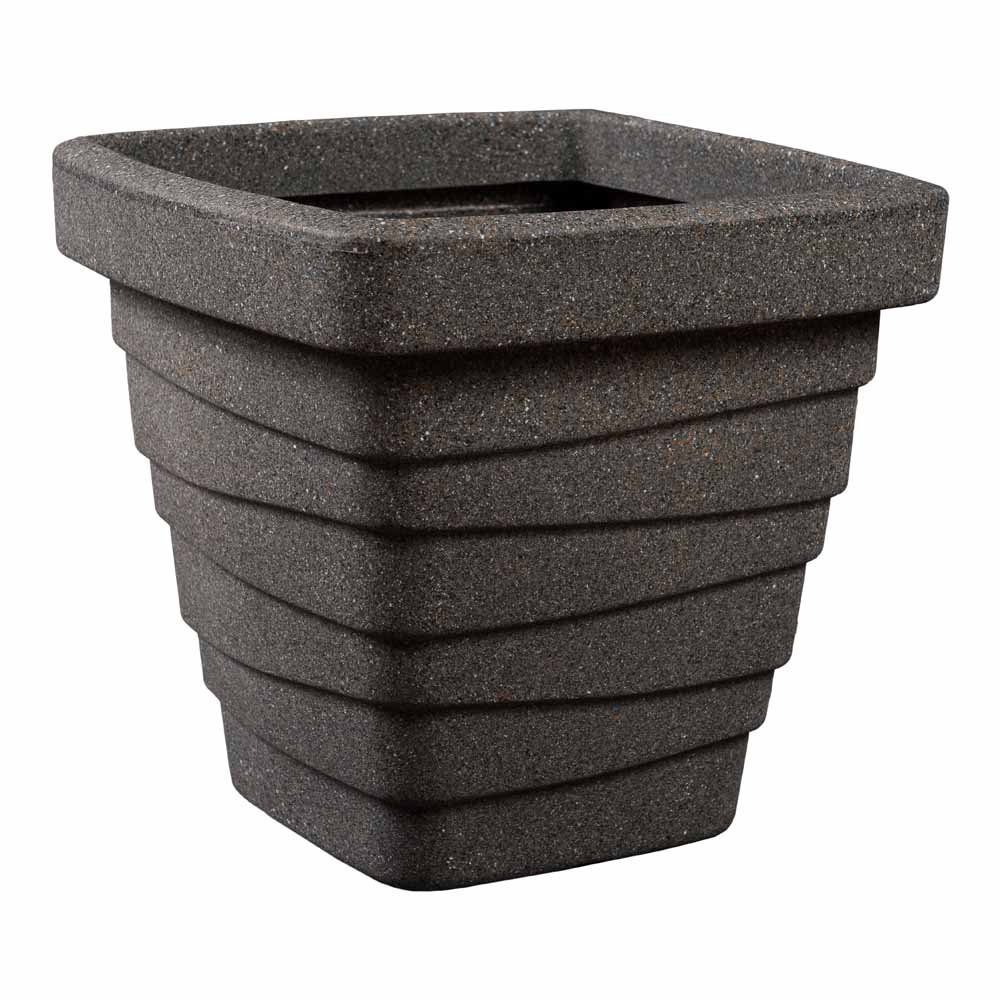 Wilko Granite Effect Square Outdoor Planter 34cm Wilko