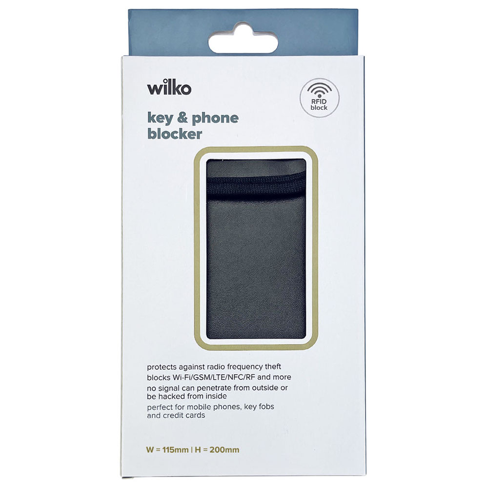 Wilko Key & Phone RFID Wallet Wilko