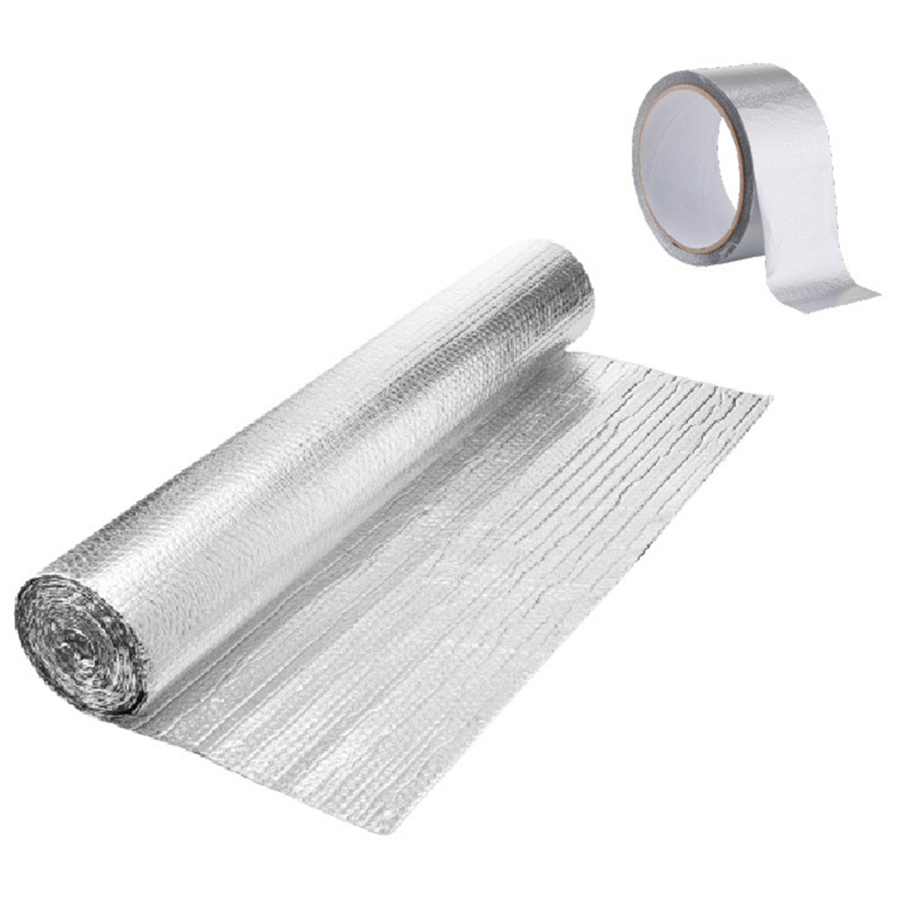 SuperFOIL Multipurpose Insulation 1 x 7m and Foil Tape Set Wilko