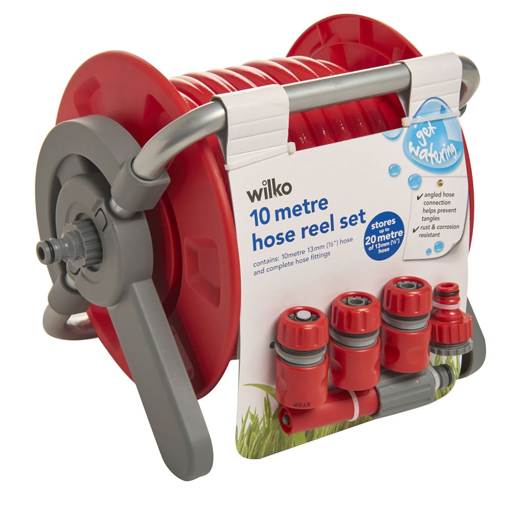 Wilko Hose Reel Set 10m Wilko