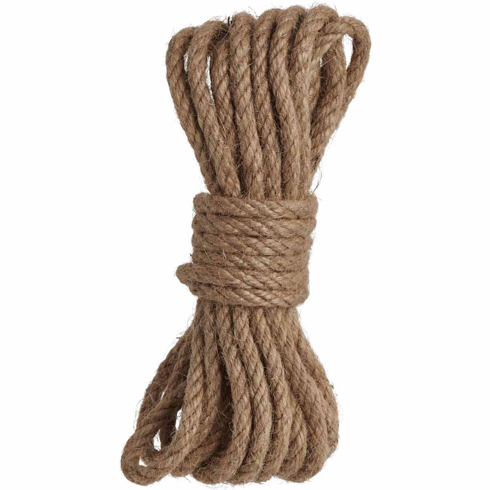 Wilko Sisal Rope 6mm x 5m Wilko