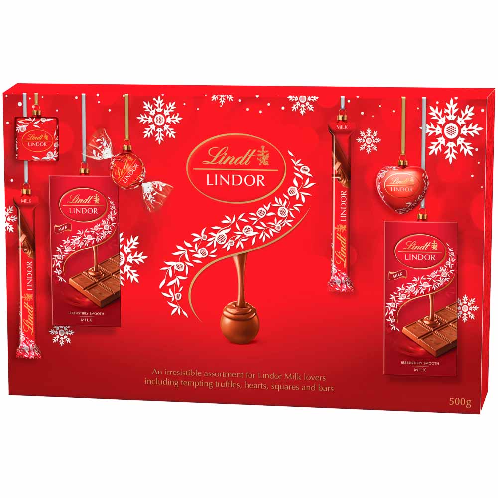Lindt Lindor Milk Chocolate Selection Box 500g Wilko