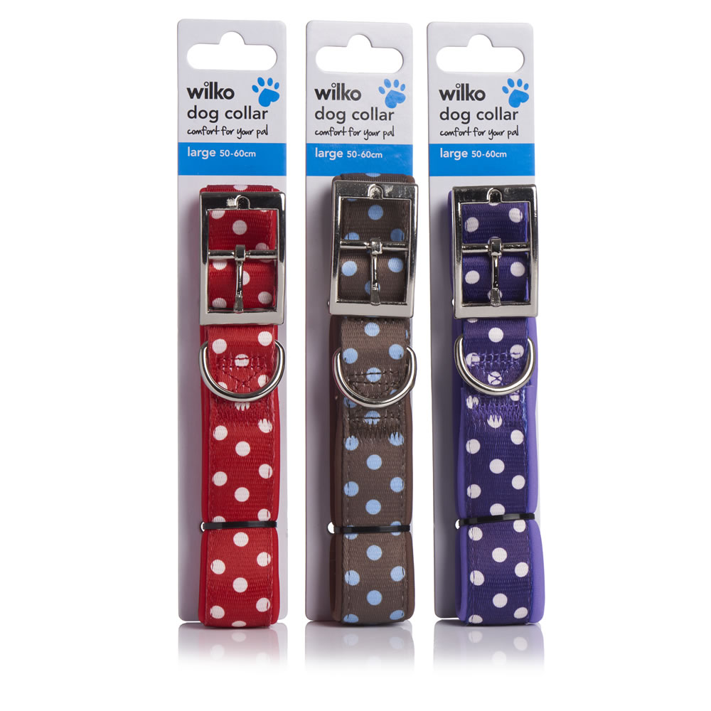 Wilko Dog Collar Soft Large Wilko