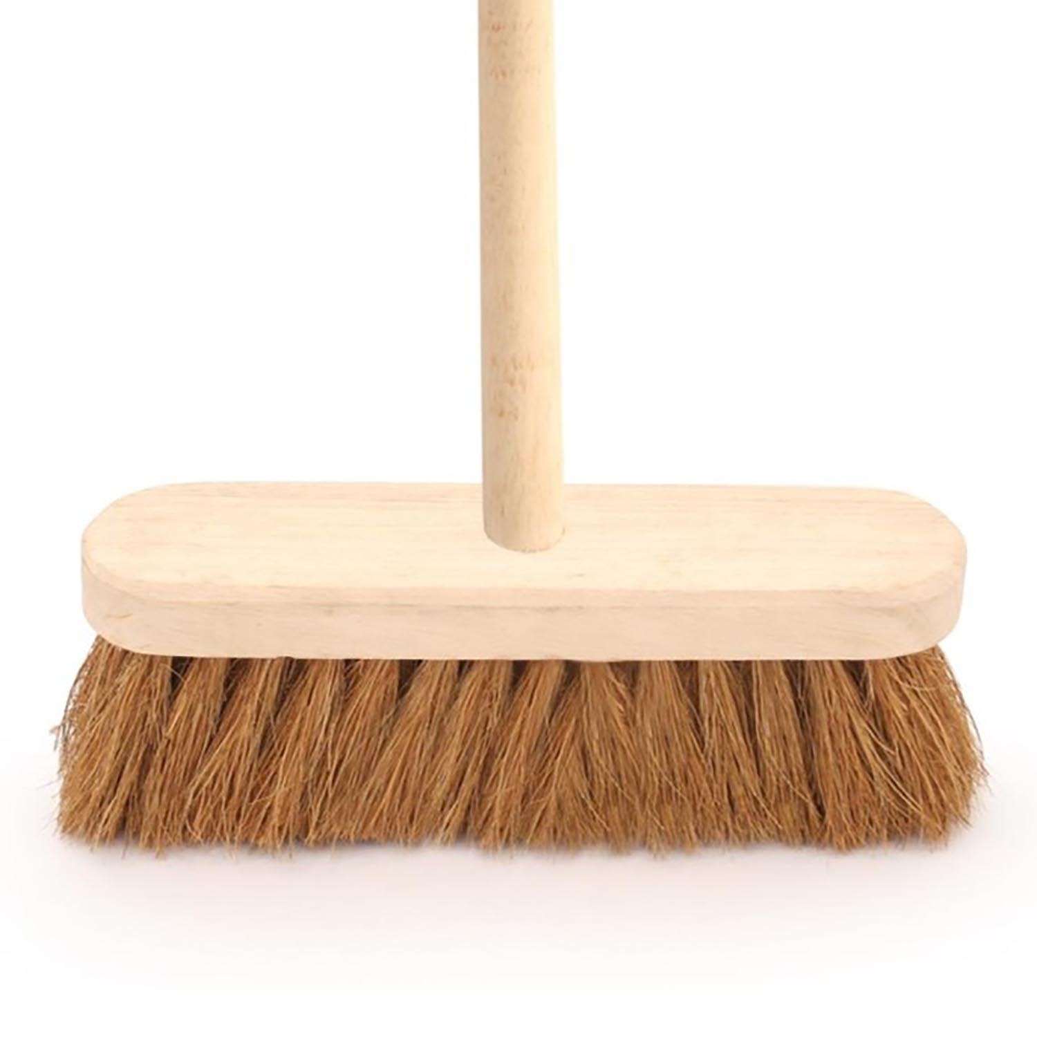 Charles Bentley Coir Broom with Handle 241mm Wilko