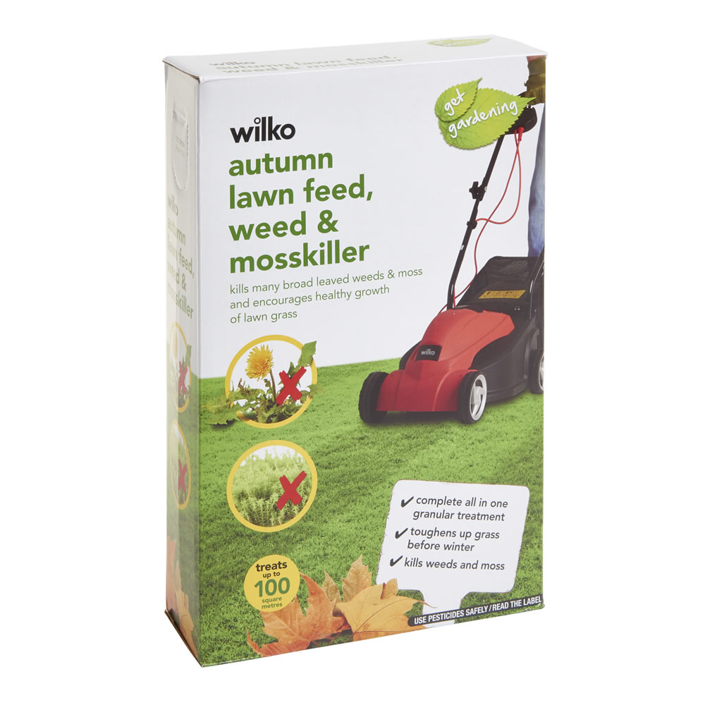 Wilko Lawn Feed, Weed & Mosskiller Wilko