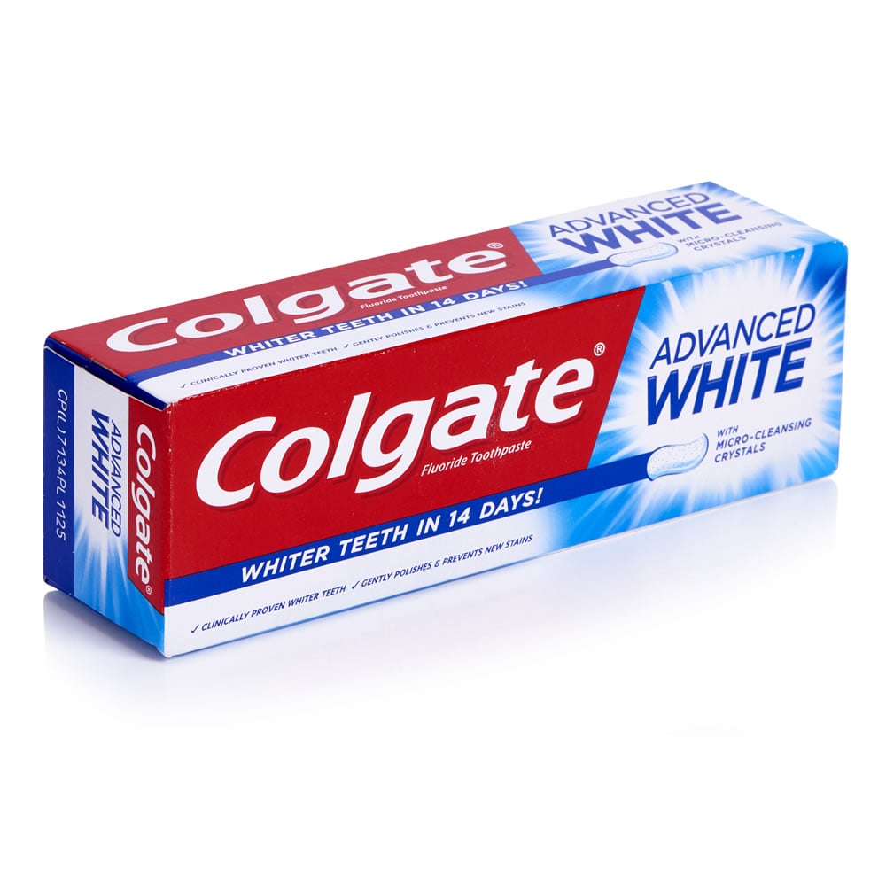 Colgate Advanced White Toothpaste 50ml Wilko