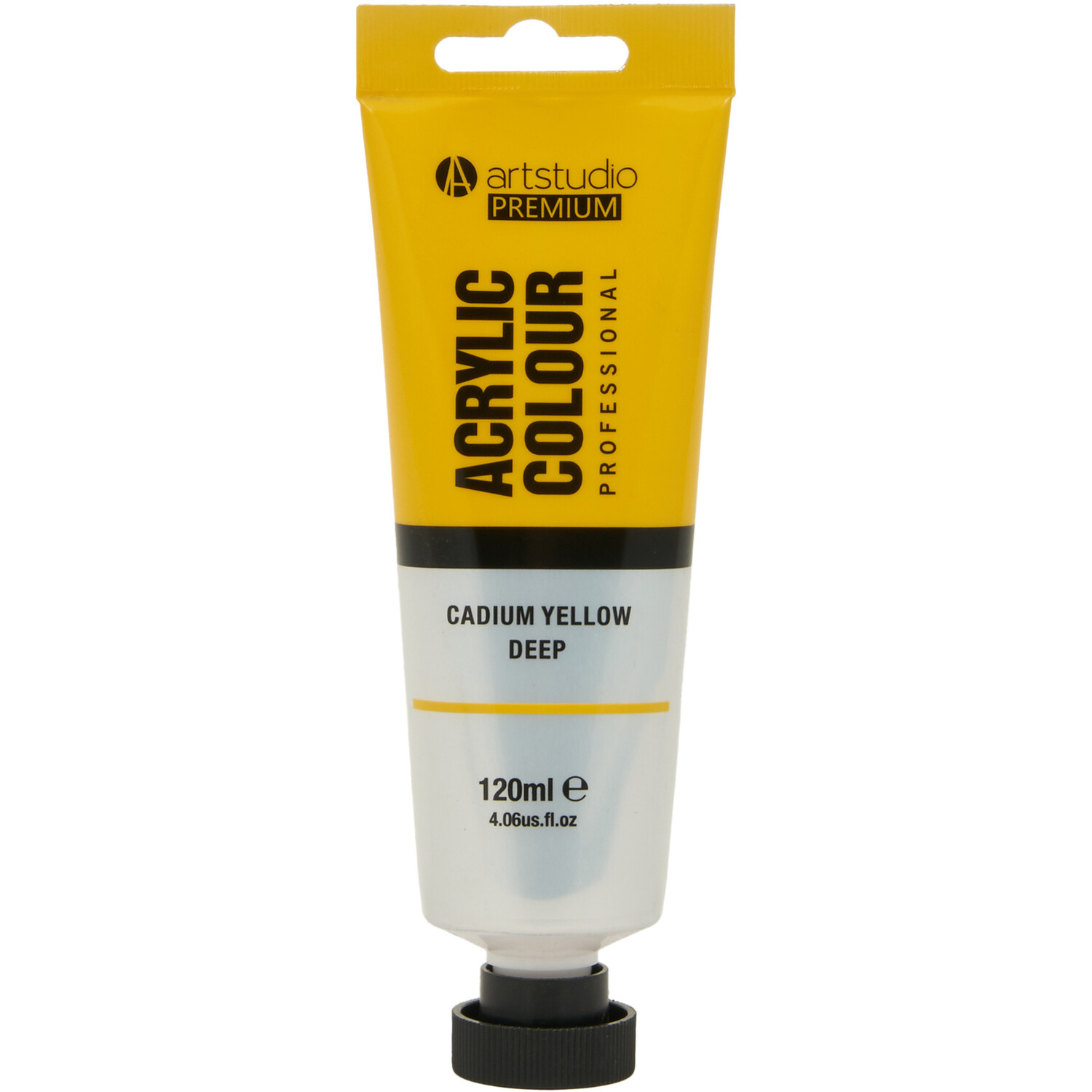 Art Studio Premium Acrylic Paint - Cadium Yellow | Wilko