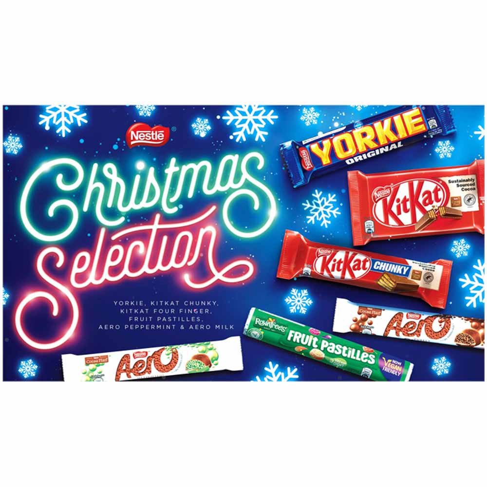 Nestle Christmas Chocolate Selection Box 216g Wilko